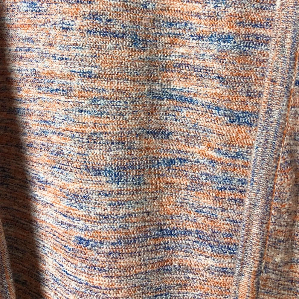 Madewell Summer Ryder Marled Multicolored Open Front Cardigan Size Medium - Picture 6 of 9